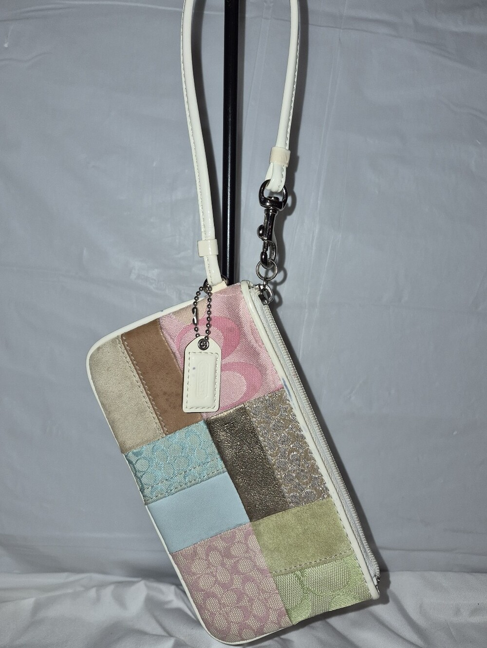 Coach Y2K Vintage Patchwork Wristlet